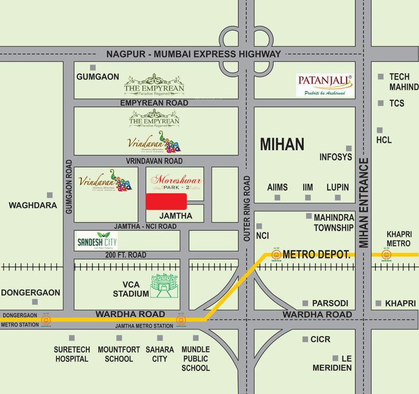 Images for Location Plan of Mauli Moreshwar Park 2