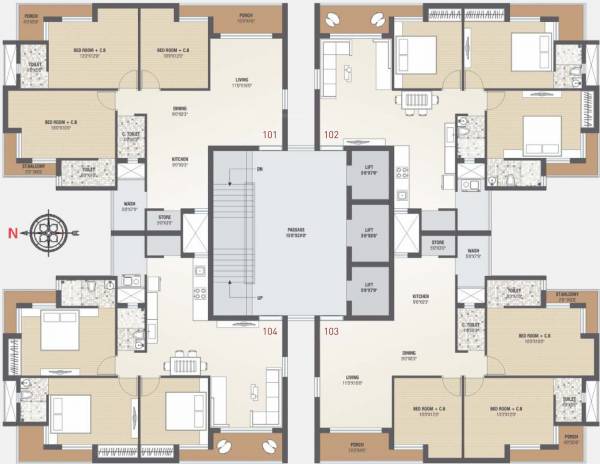 Images for Cluster Plan of Aashutosh Iskcon Ambito