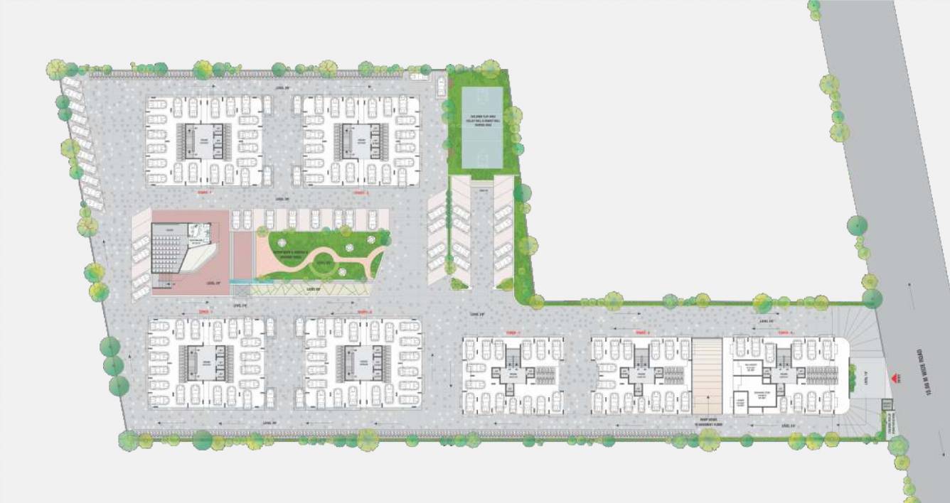 Images for Layout Plan of Aashutosh Iskcon Ambito