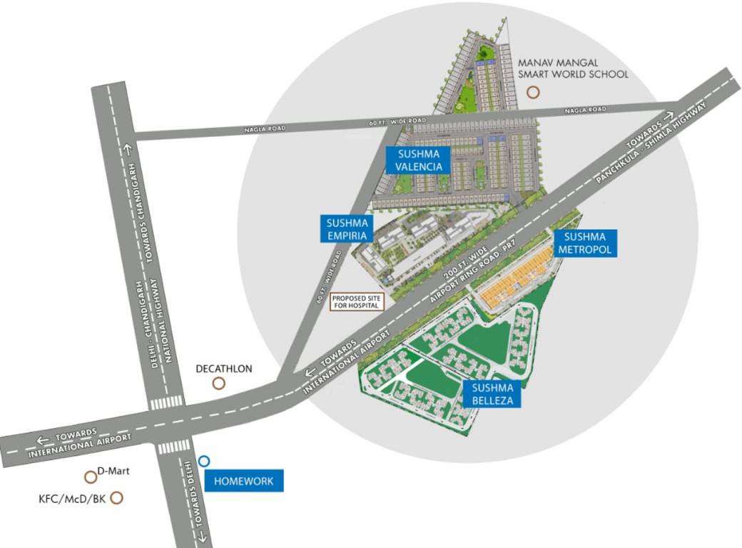 Images for Location Plan of Sushma Valencia