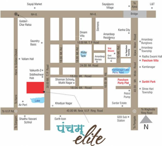 Images for Location Plan of Pancham Elite