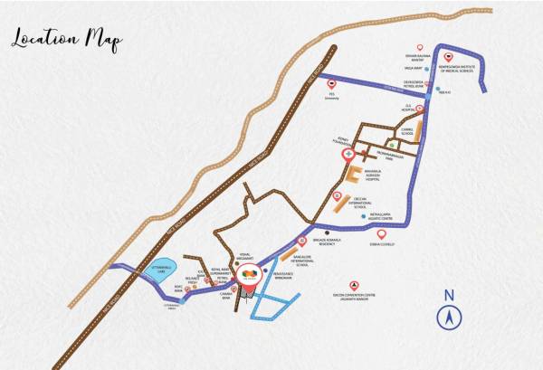  the-infiniti Location Plan