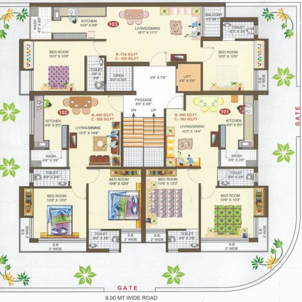 Images for Cluster Plan of Pragati Royal Green