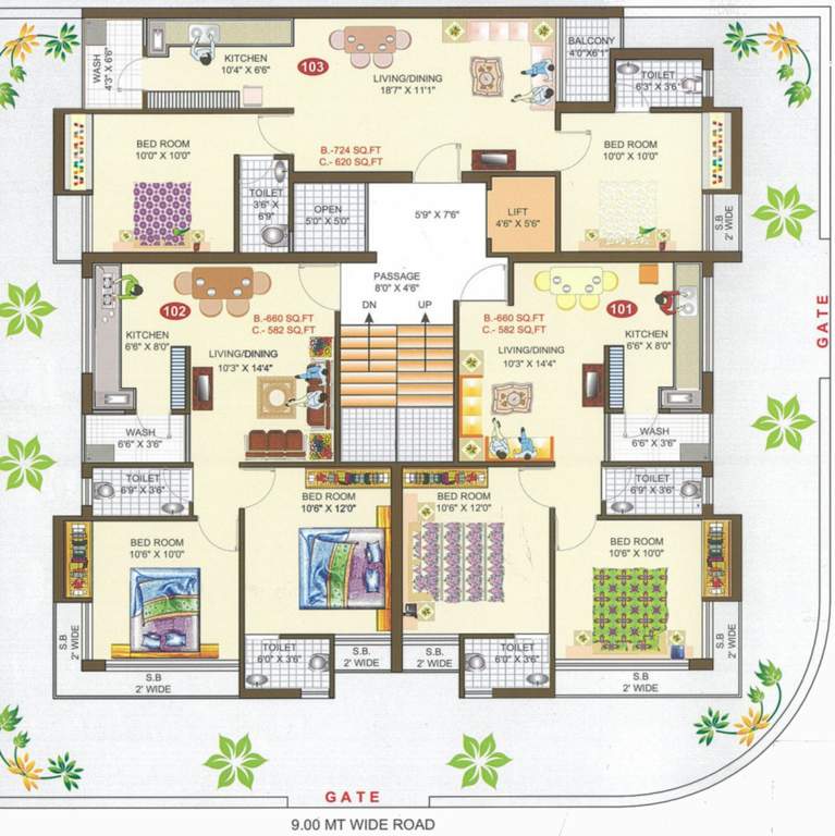 Images for Cluster Plan of Pragati Royal Green