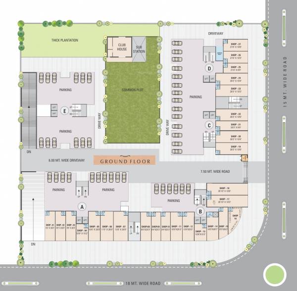 Images for Cluster Plan of Shrinand Shreedhar Heights