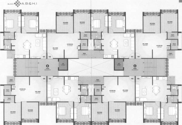 Images for Cluster Plan of Prashanti Nilayam Om Avenue