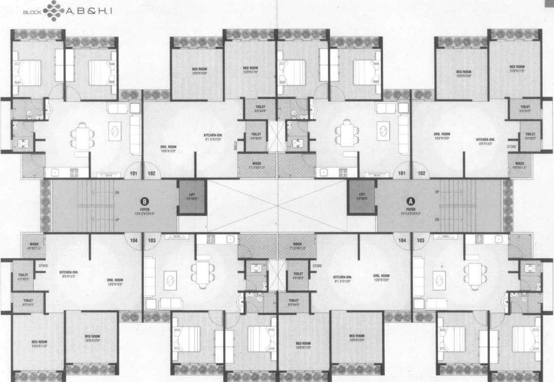 Images for Cluster Plan of Prashanti Nilayam Om Avenue