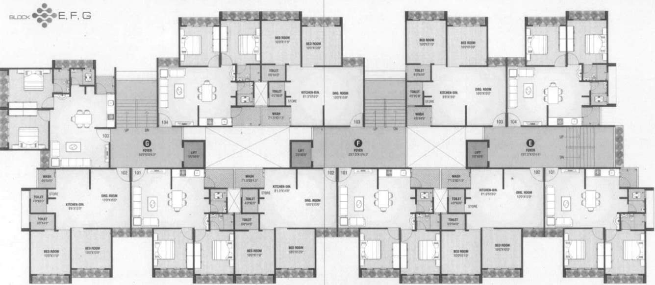 Images for Cluster Plan of Prashanti Nilayam Om Avenue