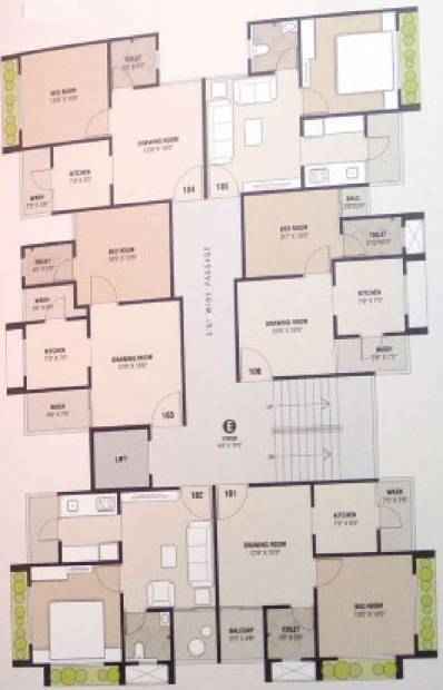 Images for Cluster Plan of Abhilashha Residency Phase 1