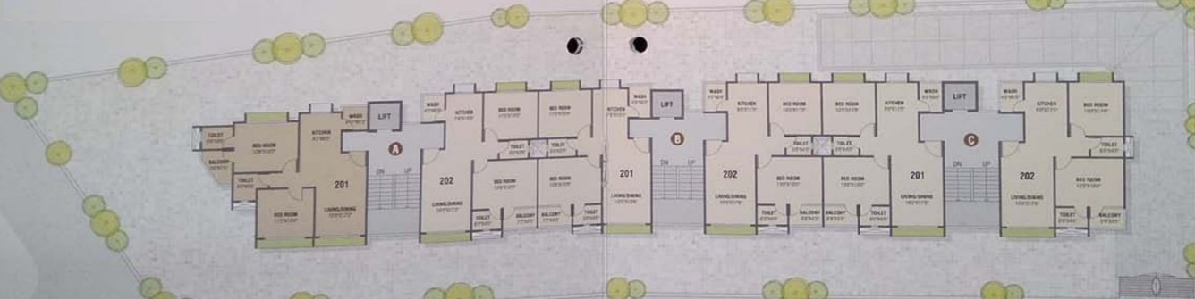Images for Layout Plan of Akshar Saumya Heights