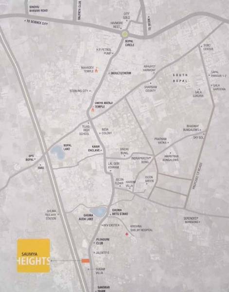 Images for Location Plan of Akshar Saumya Heights