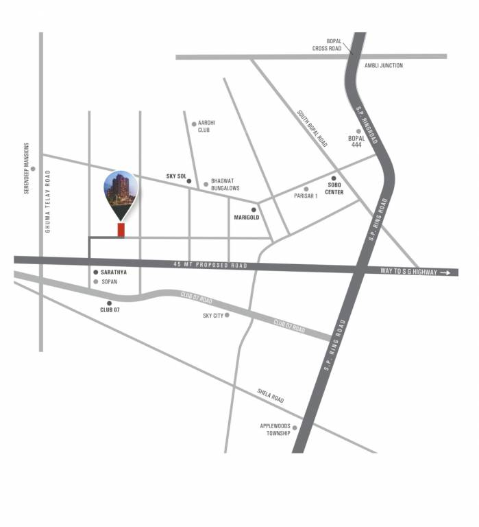  spg evans Location Plan