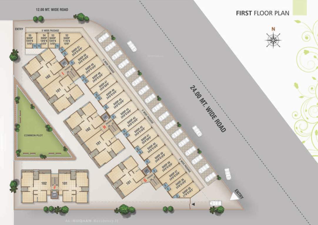 al muqaam ii Images for Cluster Plan of Akshar Al Muqaam II
