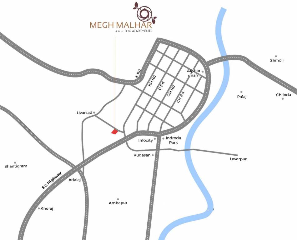 Images for Location Plan of Megha Megh Malhar