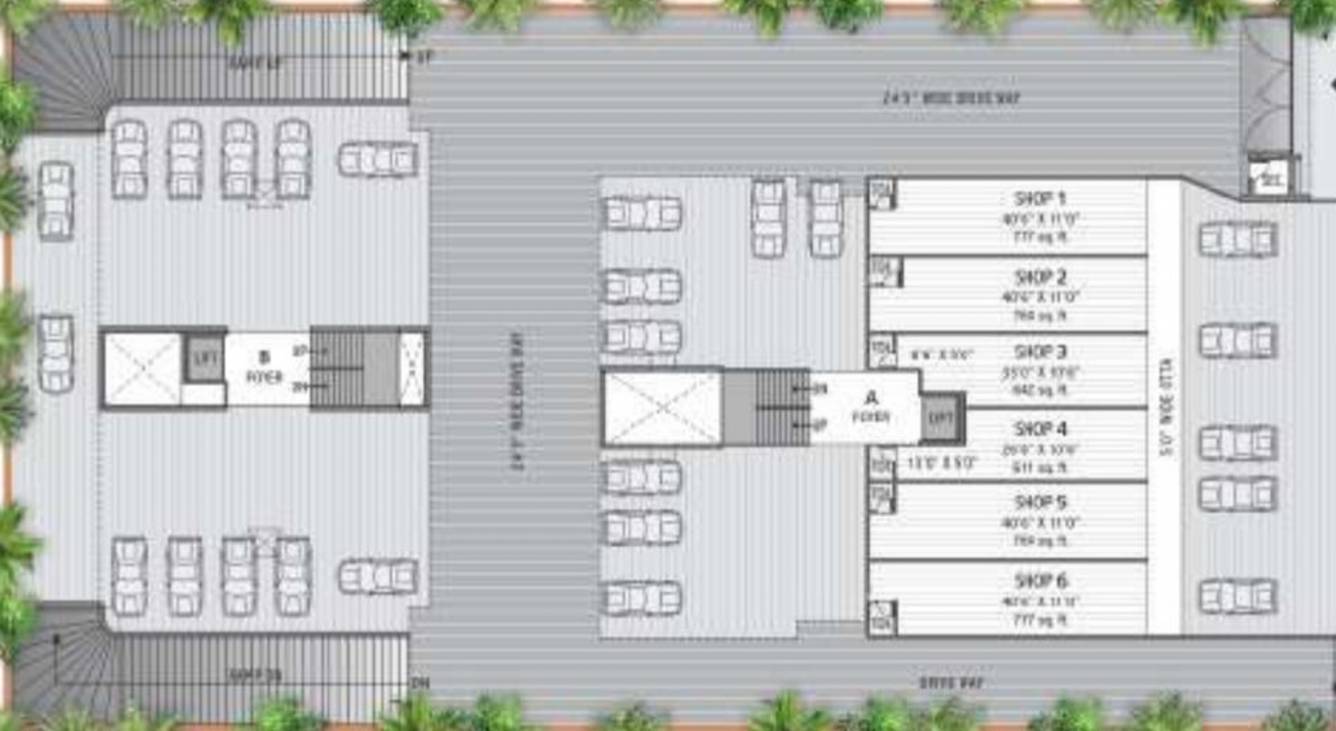 Images for Cluster Plan of Gandhi Vraj Residency