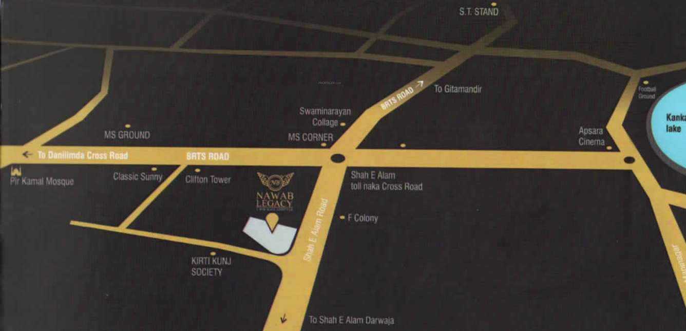  legacy Images for Location Plan of Nawab Legacy