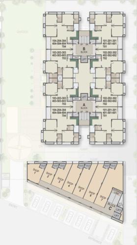 Images for Cluster Plan of Prashthan Home Town 5