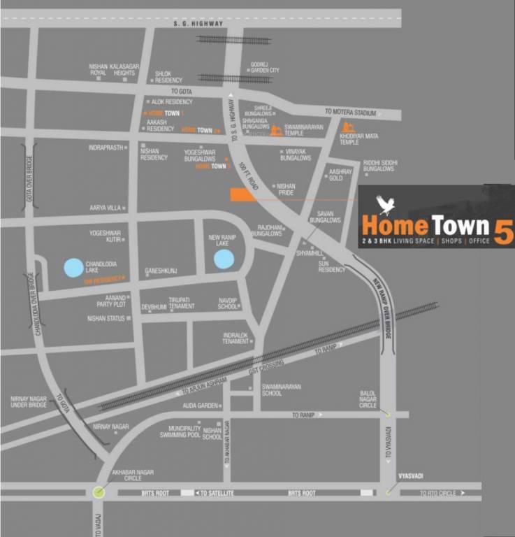 Images for Location Plan of Prashthan Home Town 5