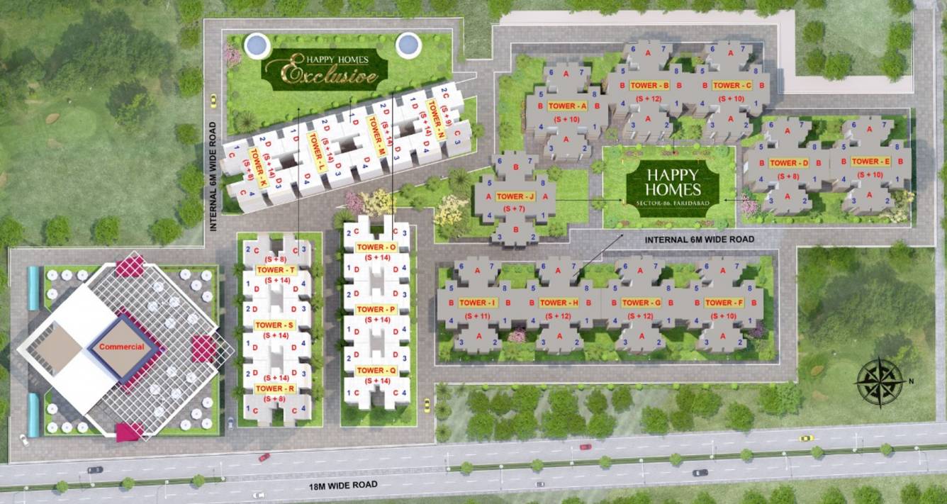 Images for Layout Plan of Adore Happy Homes Exclusive