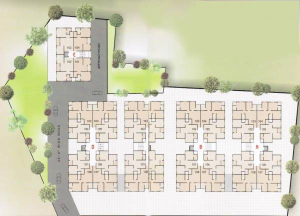 Images for Cluster Plan of M M Karim Apartments