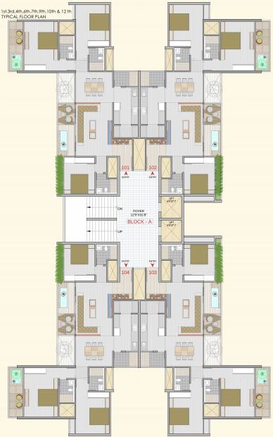 Images for Cluster Plan of Dharmjivan Dwarkesh Fragrance