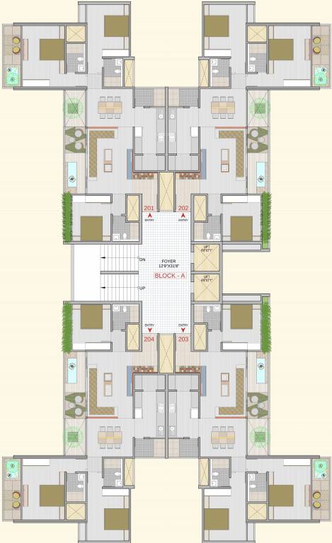 Images for Cluster Plan of Dharmjivan Dwarkesh Fragrance