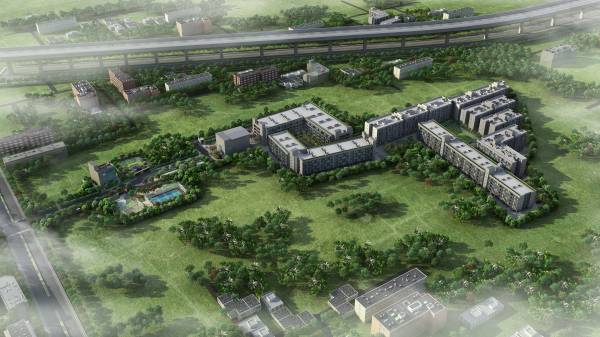 Elevation smart-homes-at-green-enclave Elevation