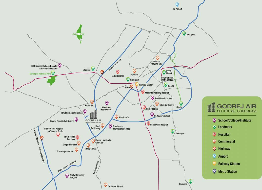 Images for Location Plan of Godrej Air