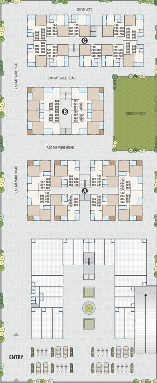Images for Layout Plan of R D Sai Sharnam And Sai Platinum