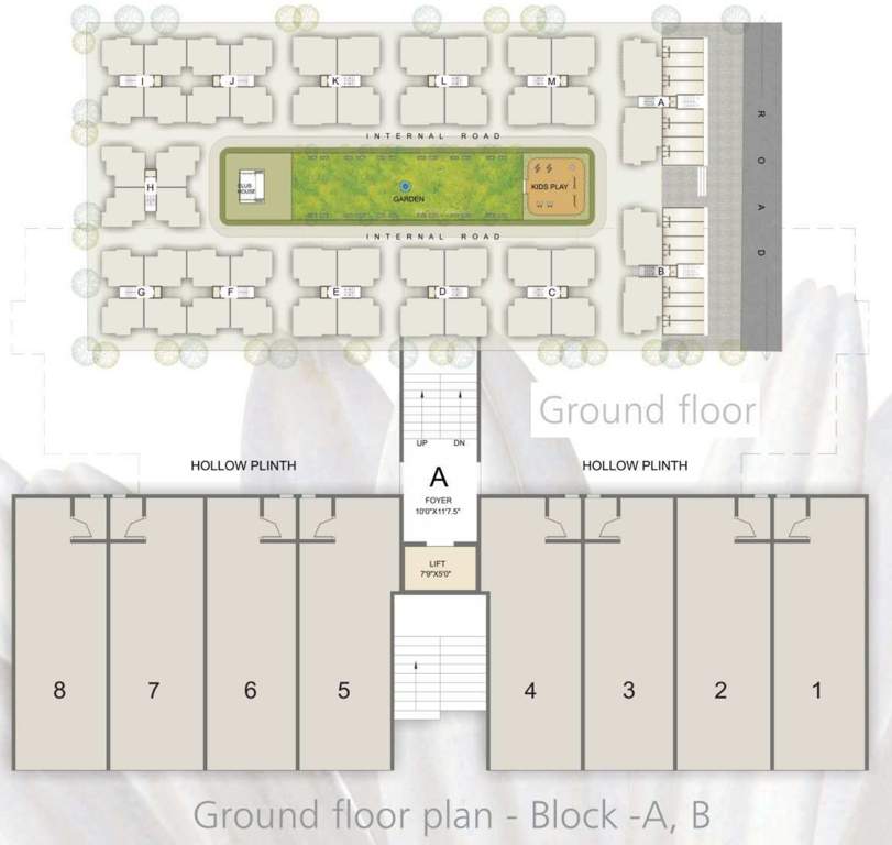  nirmit flora Images for Cluster Plan of Shree Hari Nirmit Flora