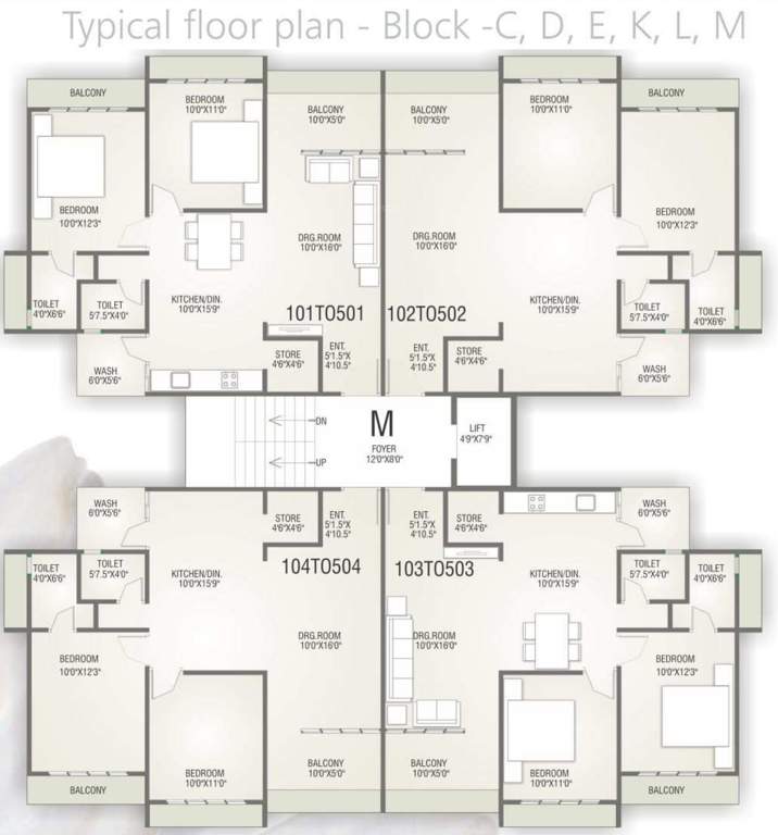  nirmit flora Images for Cluster Plan of Shree Hari Nirmit Flora