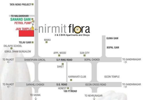  nirmit-flora Images for Location Plan of Shree Hari Nirmit Flora