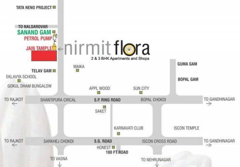  nirmit-flora Images for Location Plan of Shree Hari Nirmit Flora