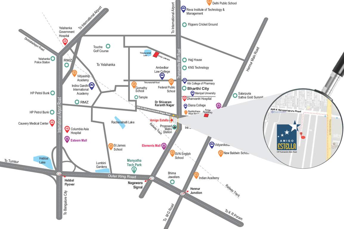  estella Images for Location Plan of Amigo Estella