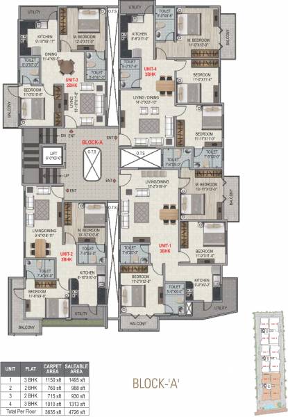 Images for Cluster Plan of Amigo Regency