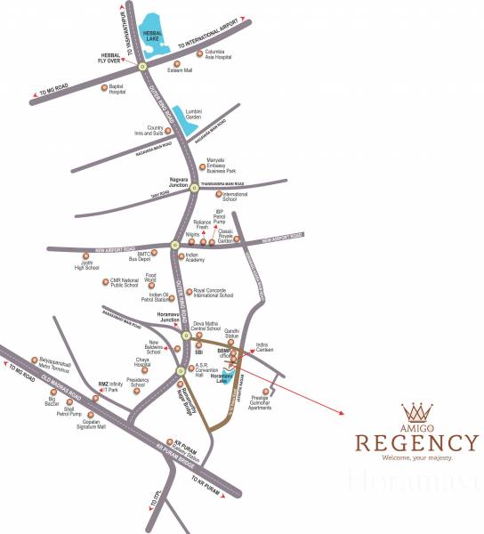 Images for Location Plan of Amigo Regency
