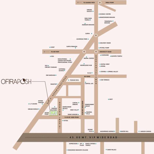 Images for Location Plan of Avantis Ofira Posh