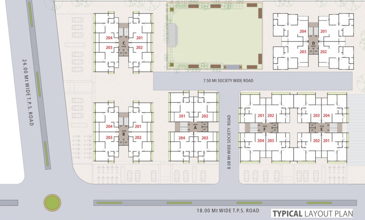 Images for Cluster Plan of Shree Laxmi Ashtavinayak Residency