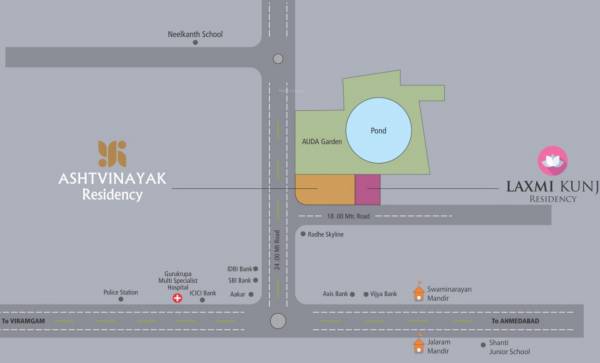 Images for Location Plan of Shree Laxmi Ashtavinayak Residency