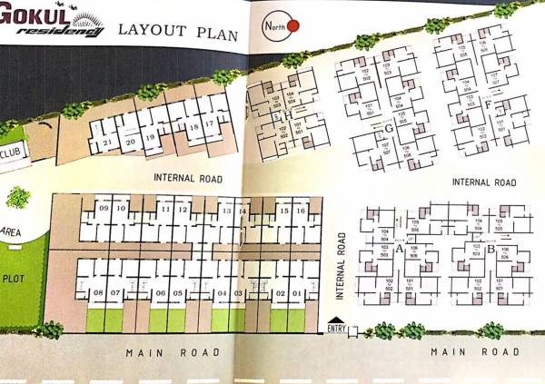 Images for Layout Plan of Shreeji Gukul Residency