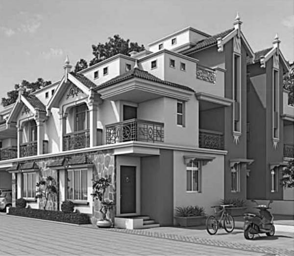  bunglows Images for Elevation of Narayan Bunglows