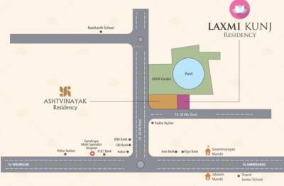 Images for Location Plan of Shree Ashtavinayak Laxmi Kunj Residency