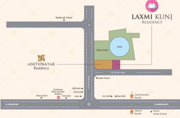 Images for Location Plan of Shree Ashtavinayak Laxmi Kunj Residency