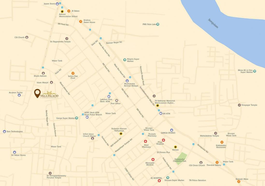 Images for Location Plan of JRD Villa Palacio