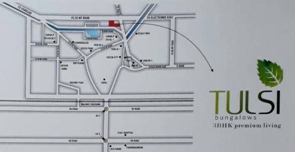 Images for Location Plan of Krishna Tulsi Bungalows