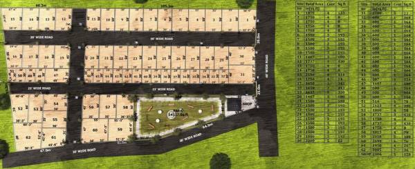 Images for Layout Plan of JRD Lush Villas