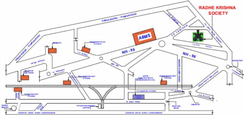 Images for Location Plan of Aapya Radhe Krishna Society