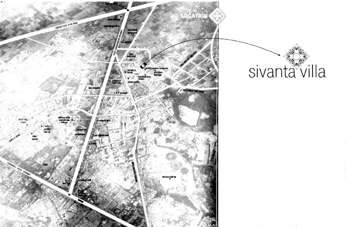  sivanta villa Location Plan