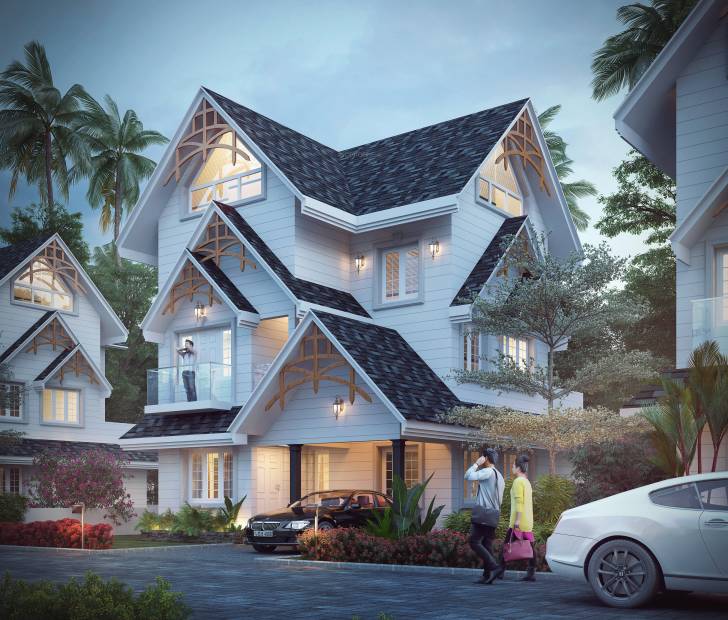 Images for Elevation of Greentech Spanish Villas