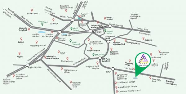 Images for Location Plan of Multi Visions Pro Infinate